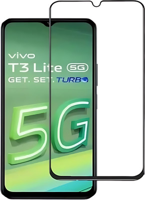Chemforce Edge To Edge Tempered Glass for Vivo T3 lite 5G, Tempered Glass(Pack of 1)