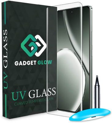 Gadget Glow Edge To Edge Tempered Glass for Realme GT 6T 5G, Realme GT 6T, GT 6T 5G, GT 6T(Pack of 1)