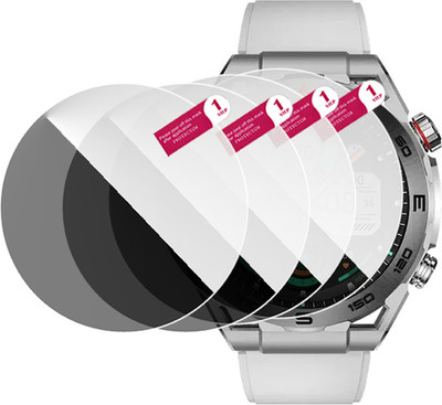 HIDEOUS Edge To Edge Tempered Glass for Haylou Watch R8(Pack of 4)
