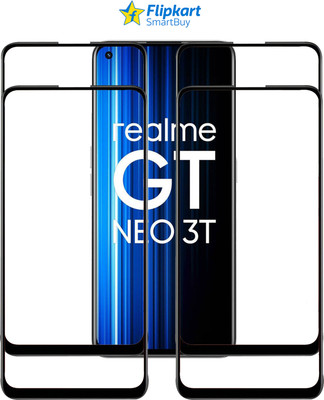 Flipkart SmartBuy Edge To Edge Tempered Glass for REALME GT NEO 3T(Pack of 4)