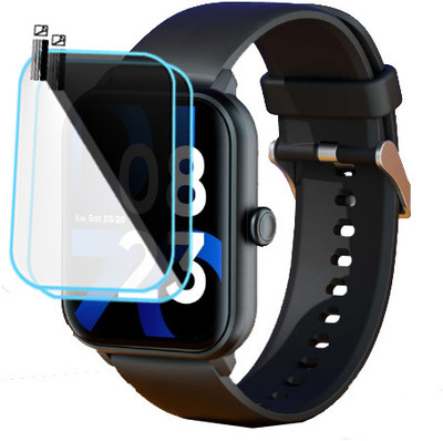 daffin Edge To Edge Tempered Glass for DIZO Watch D2(Pack of 2)