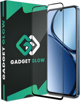 Gadget Glow Edge To Edge Tempered Glass for Poco C75 5G, Poco C75(Pack of 1)