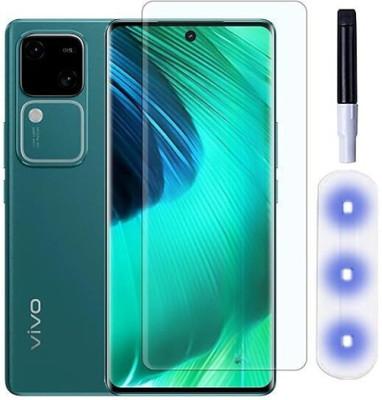 SB SHILD Edge To Edge Tempered Glass for Vivo V30 Pro, Vivo V30, Vivo V30e, 2.5D Curved Edge Premium Tempered Glass for Ultimate Protection(Pack of 1)
