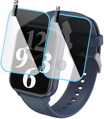 HIDEOUS Edge To Edge Tempered Glass for DIZO Watch D2(Pack of 2)