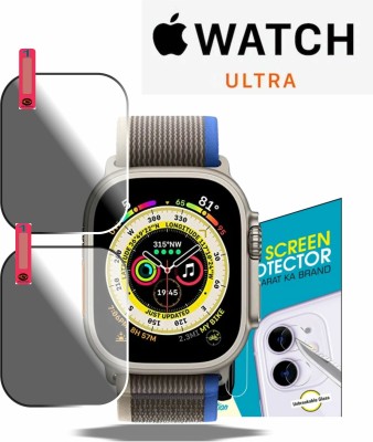 Dasiana Edge To Edge Tempered Glass for APPLE WATCH ULTRA 49MM SMART WATCH(Pack of 2)