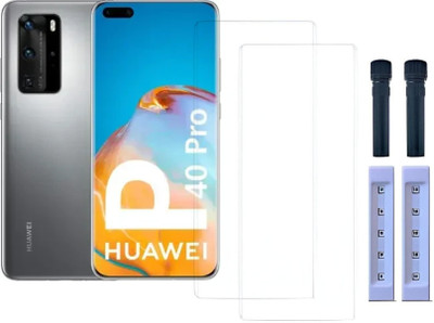 Mofrills Edge To Edge Tempered Glass for Huawei P40 pro(Pack of 2)