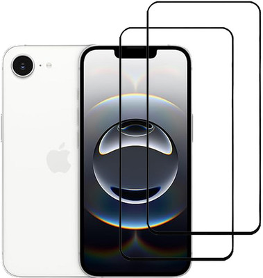 SPRITZEN Edge To Edge Tempered Glass for Apple iPhone 16e(Pack of 2)