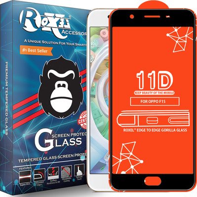 Roxel Edge To Edge Tempered Glass for Oppo F1s(Pack of 1)