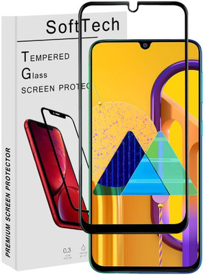 SoftTech Edge To Edge Tempered Glass for Samsung Galaxy M 30s(Pack of 1)
