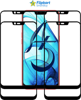 Flipkart SmartBuy Edge To Edge Tempered Glass for OPPO A5(Pack of 4)
