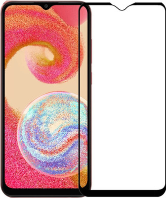 DMJHP Edge To Edge Tempered Glass for Samsung Galaxy A04E(Pack of 1)