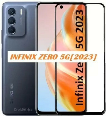 GadgetM Edge To Edge Tempered Glass for Infinix Zero-5G 2023(Pack of 2)