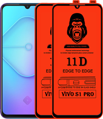 Rofix star Edge To Edge Tempered Glass for VIVO S1 PRO(Pack of 2)