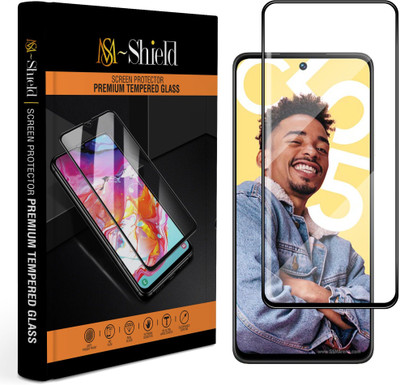 MS-Shield Edge To Edge Tempered Glass for Realme C55(Pack of 1)