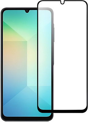 SM Styles Edge To Edge Tempered Glass for Samsung Galaxy M06(Pack of 1)