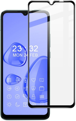 Accessories Kart Edge To Edge Tempered Glass for Poco C61 Edge to Edge 9H 5D Tempered glass(Pack of 1)