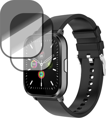 RapTag Edge To Edge Tempered Glass for Fire Boltt Ninja 2 Smartwatch(Pack of 2)