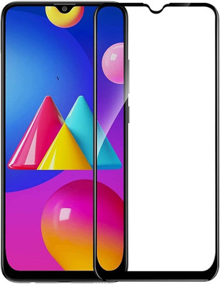 HEYANSH CREATION Edge To Edge Tempered Glass for Samsung Galaxy M02S(Pack of 1)