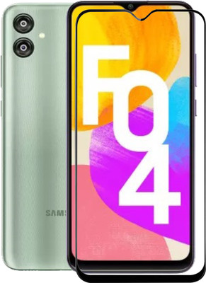 AKSHUD Edge To Edge Tempered Glass for SAMSUNG Galaxy F04, SAMSUNG F04(Pack of 1)