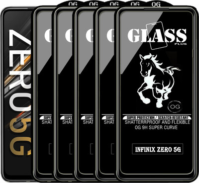 PFOAM Edge To Edge Tempered Glass for INFINIX ZERO 5G(Pack of 5)