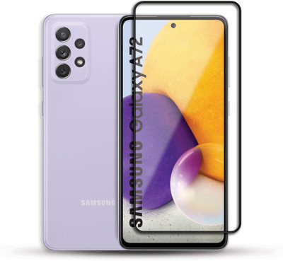 PROACCS Edge To Edge Tempered Glass for SAMSUNG GALAXY A72 4G(Pack of 1)