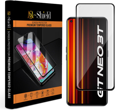 MS-Shield Edge To Edge Tempered Glass for Realme GT Neo 3T(Pack of 1)