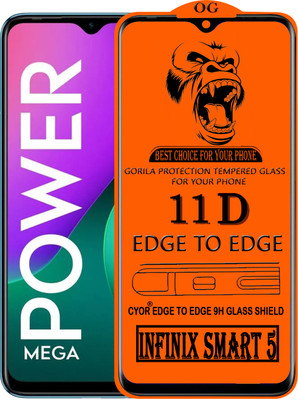 CYOR Edge To Edge Tempered Glass for INFINIX SMART 5(Pack of 1)