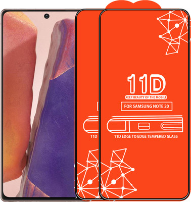 Roxel Edge To Edge Tempered Glass for Samsung Galaxy Note 20(Pack of 2)