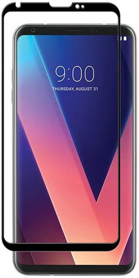Elica Edge To Edge Tempered Glass for LG V30 Plus ThinQ(Pack of 1)