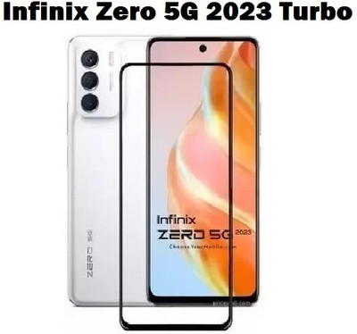 welldesign Edge To Edge Tempered Glass for Infinix Zero 5G 2023 Turbo, Infinix Zero 5G Turbo(Pack of 1)