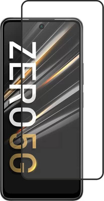 Extra Strong Premium Edge To Edge Tempered Glass for Infinix Zero 5G(Pack of 1)