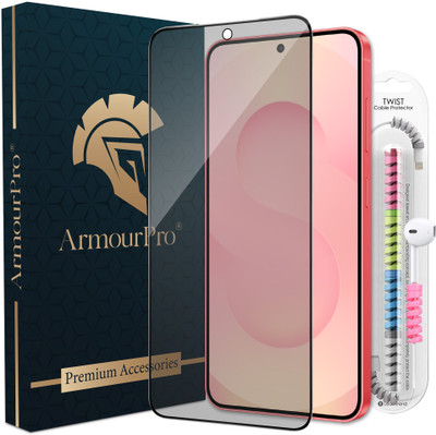 ArmourPro Edge To Edge Tempered Glass for Samsung Galaxy S25 Plus 5G, Samsung Galaxy S25 Plus, Samsung S25 Plus 5G, Samsung S25 Plus(Pack of 1)