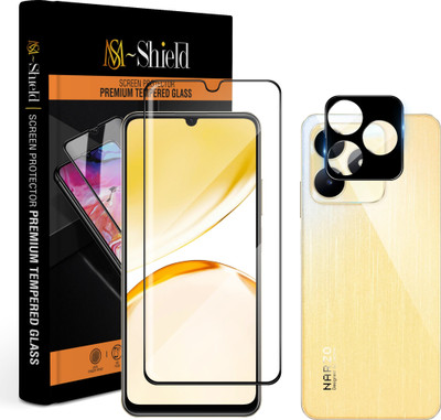 MS-Shield Edge To Edge Tempered Glass for Realme Narzo N53, With Camera Lens Protector(Pack of 1)