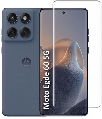 SNMART Edge To Edge Tempered Glass for MOTOROLA Edge 60 5G, Motorola Edge 60 5G(Pack of 1)