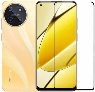 Expromium Edge To Edge Tempered Glass for Realme 11 4G(Pack of 1)