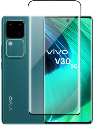 KWINE CASE Edge To Edge Tempered Glass for Vivo v30 5G(Pack of 1)