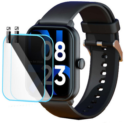 daffin Edge To Edge Tempered Glass for DIZO Watch D2(Pack of 2)