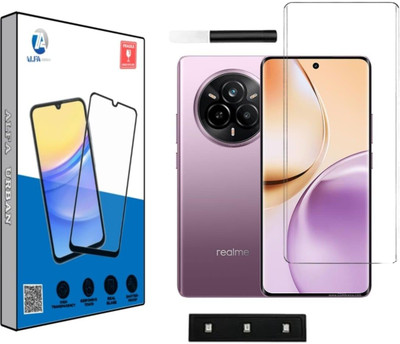LIKEDESIGN Edge To Edge Tempered Glass for RealMe 14 Pro 5G, Realme 14 pro 5G(Pack of 1)