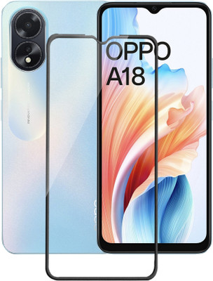 Flipkart SmartBuy Edge To Edge Tempered Glass for OPPO A18(Pack of 1)