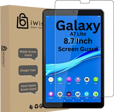iWishKart Edge To Edge Tempered Glass for Samsung Galaxy Tab A7 Lite 8.7 Inch, Military grade Edge to Edge Premium gorilla glass with Self Installation Guide - Wet & Dry wipes, Dust Absorber(Pack of 1) iWishKart Edge To Edge Tempered Glass for Samsung Galaxy Tab A7 Lite 8.7 Inch, Military grade Edge to Edge Premium gorilla glass with Self Installation Guide - Wet & Dry wipes, Dust Absorber(Pack of 1)