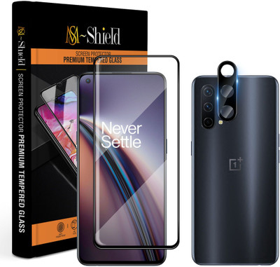 MS-Shield Edge To Edge Tempered Glass for OnePlus Nord CE 5G, With Camera Lens Protector(Pack of 1)