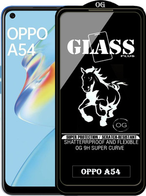 PFOAM Edge To Edge Tempered Glass for OPPO A54(Pack of 1)
