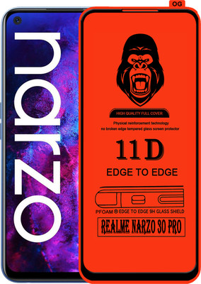 Rofix star Edge To Edge Tempered Glass for REALME NARZO 30 PRO(Pack of 1)