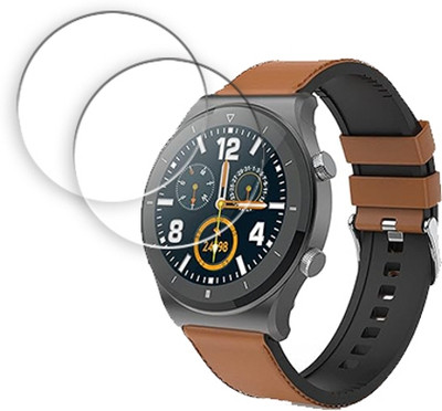 ARBAN Edge To Edge Tempered Glass for Pebble Revo 1.3 inch SMARTWATCH SCREEN GUARD(Pack of 2)