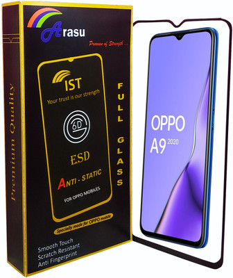 ARASU Edge To Edge Tempered Glass for OPPO mobile A5,A8,A9,A11,A15,A15s,A16,A16s,A16k,A16e(Pack of 1)