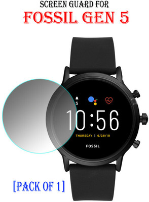 daffin Edge To Edge Tempered Glass for FOSSIL GEN 5(Pack of 1)
