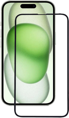 INFINITYWORLD Edge To Edge Tempered Glass for Apple iphone 15 Plus, iphone 15 Plus(Pack of 1)
