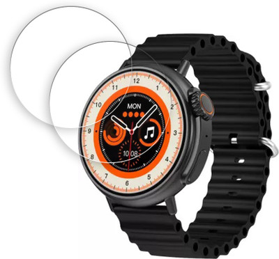 ARBAN Edge To Edge Tempered Glass for Gizmore CULT 1.52 Inch SMARTWATCH SCREEN GUARD(Pack of 2)