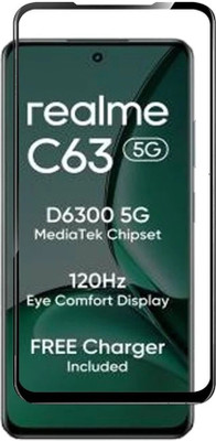 SRT Edge To Edge Tempered Glass for Realme C63 5G(Pack of 1)