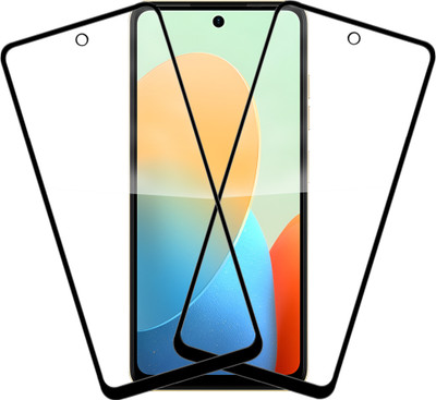 Knotyy Edge To Edge Tempered Glass for Tecno Spark 20C(Pack of 2)